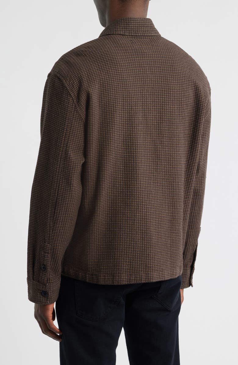 AllSaints Kanda Relaxed Fit Button-Up Shirt, Alternate, color, Brown