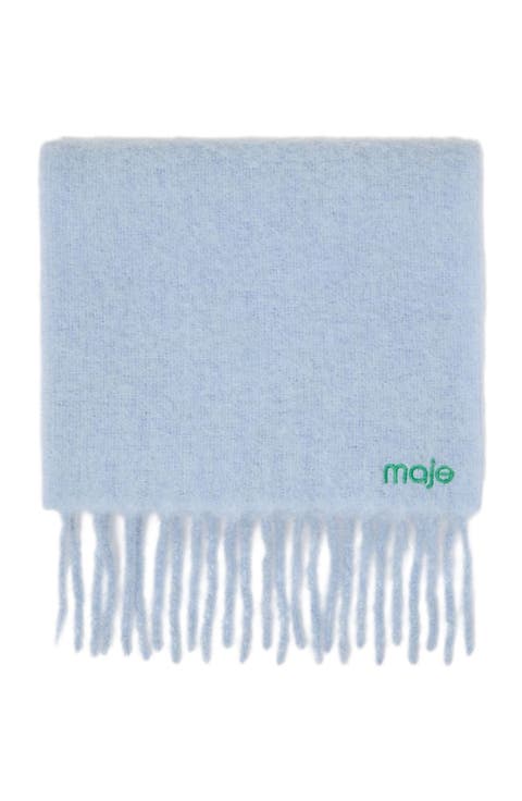 Wool And Alpaca Blend Scarf