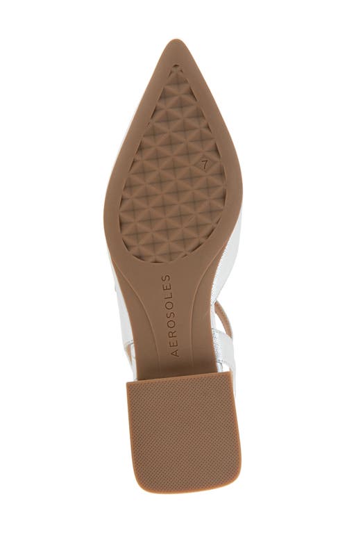 AEROSOLES AEROSOLES NAPOLI POINTED TOE SLINGBACK FLAT 