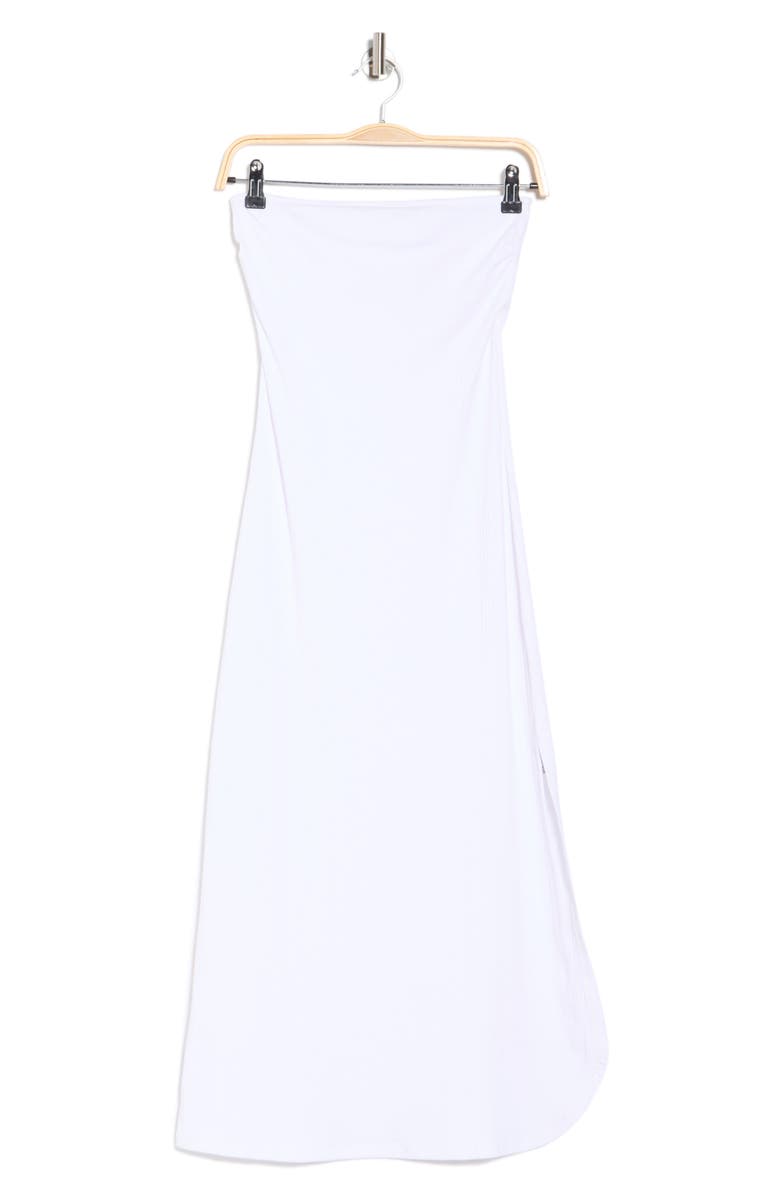 Vitamin A<sup>®</sup> West Strapless Cover-Up Dress, Alternate, color, White