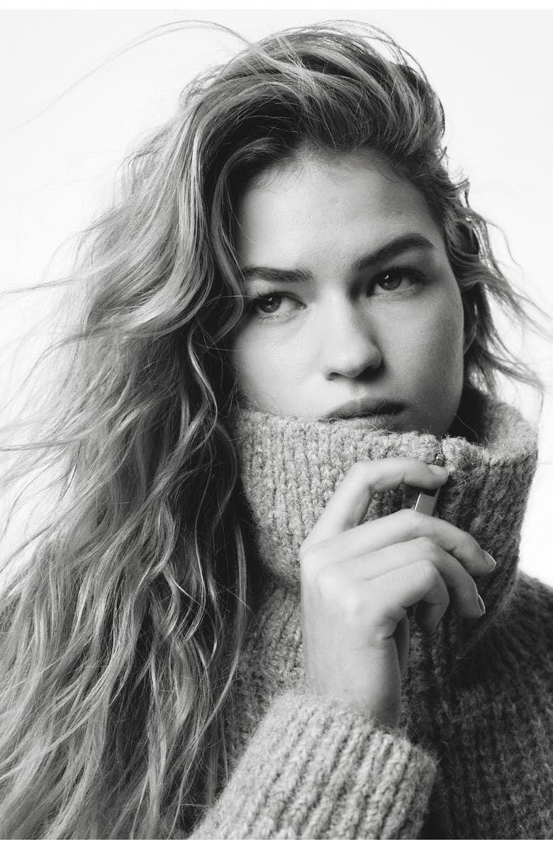 H&M Cardigan with zipper, Main, color, Light Gray Melange