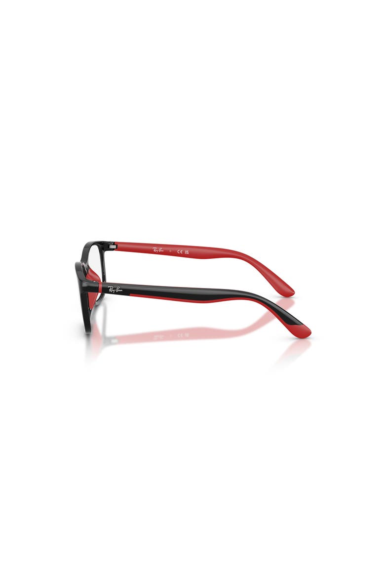 46mm Rectangle optical glasses, Alternate, color, Black