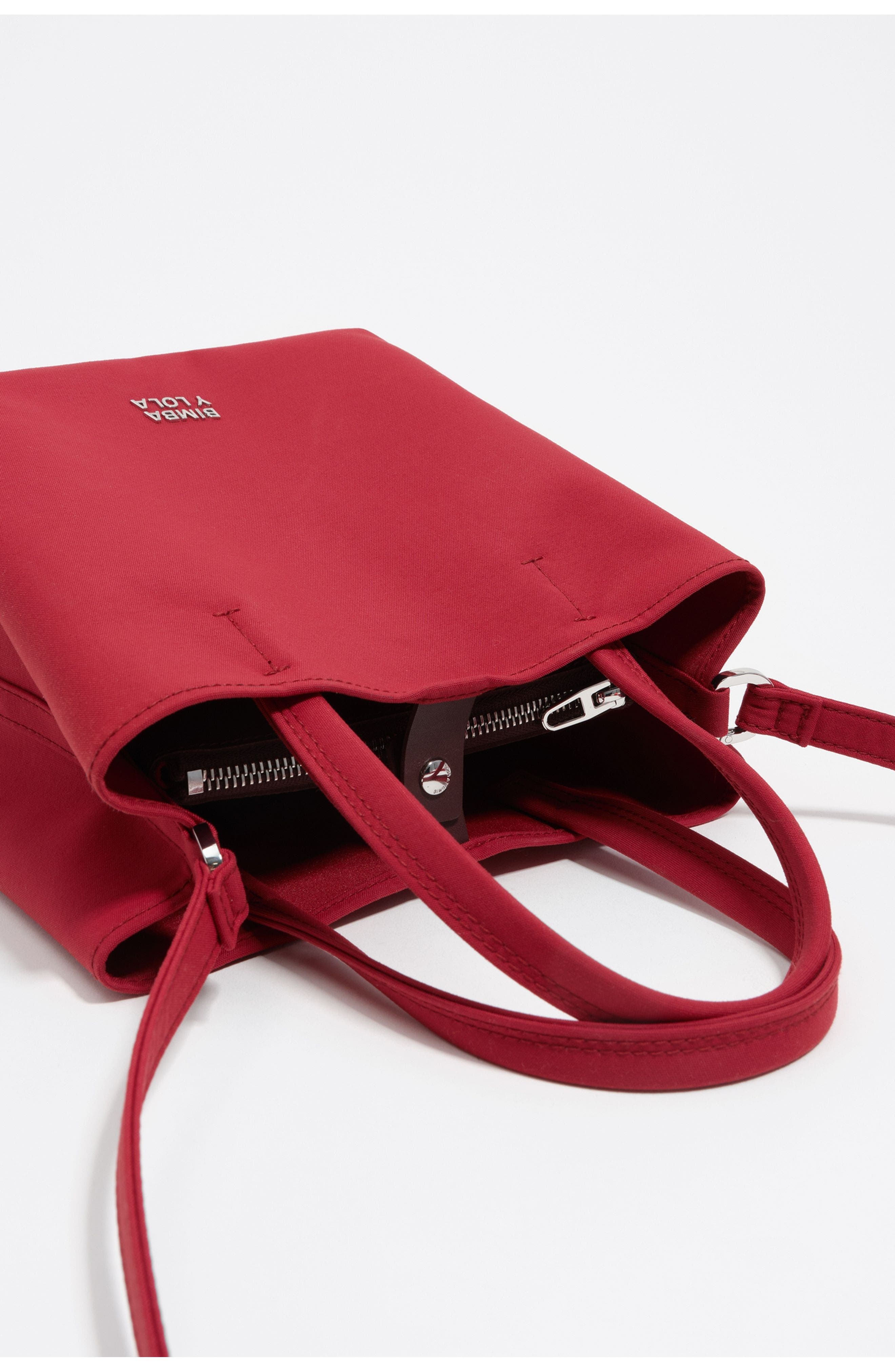 Bimba y Lola Small Nylon Chihuahua Bag, Alternate, color, Dark Red