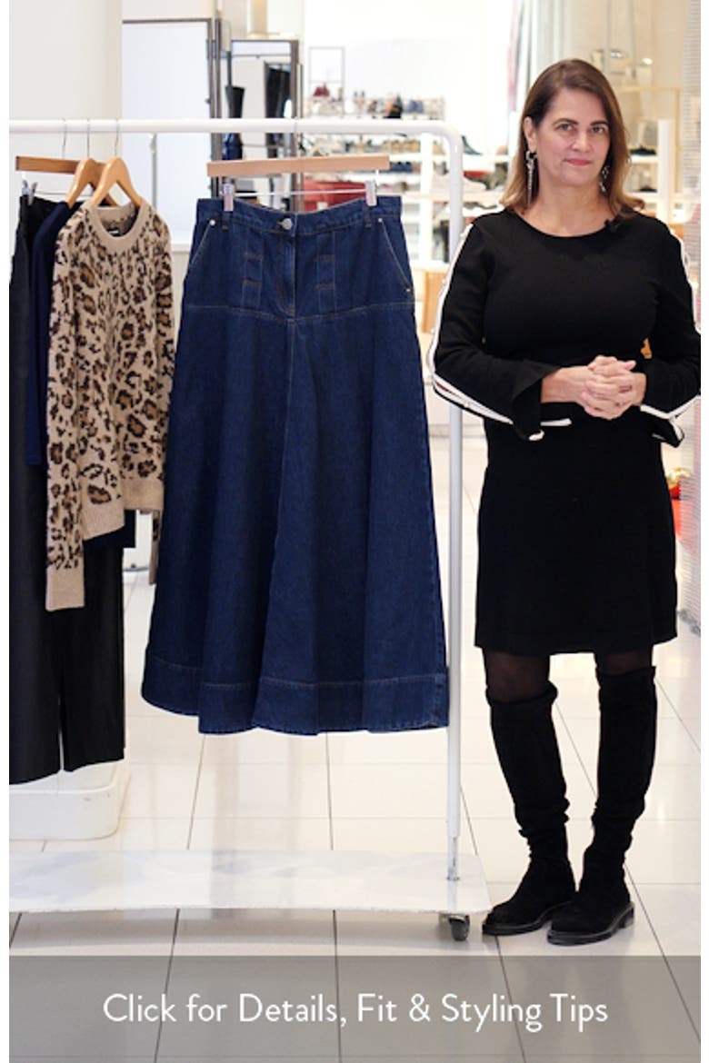 Liza Denim Maxi Skirt (Women) | Nordstrom