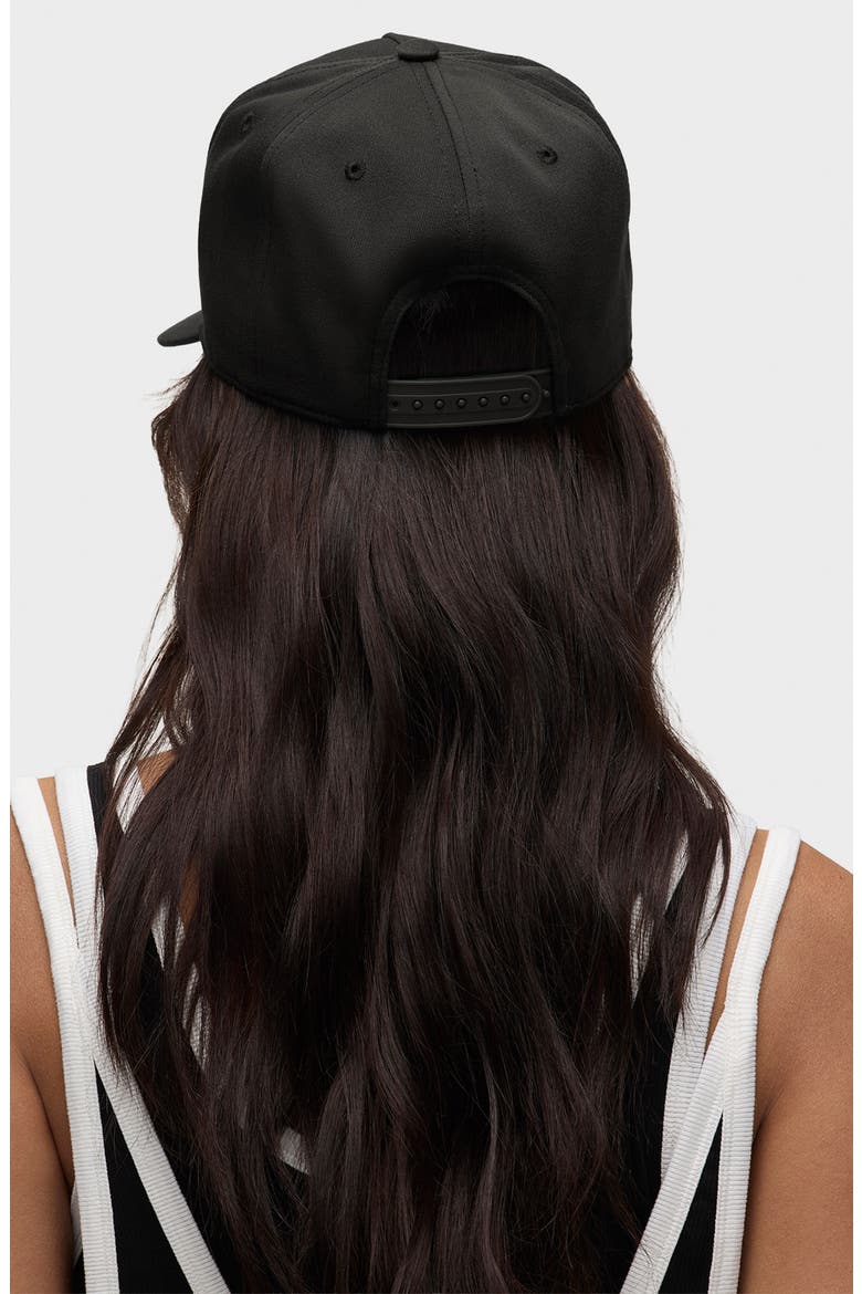 3D Logo Adjustable Ball Cap, Alternate, color, JET BLACK