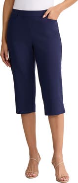 Jones New York Mid Rise Pedal Pusher Pants