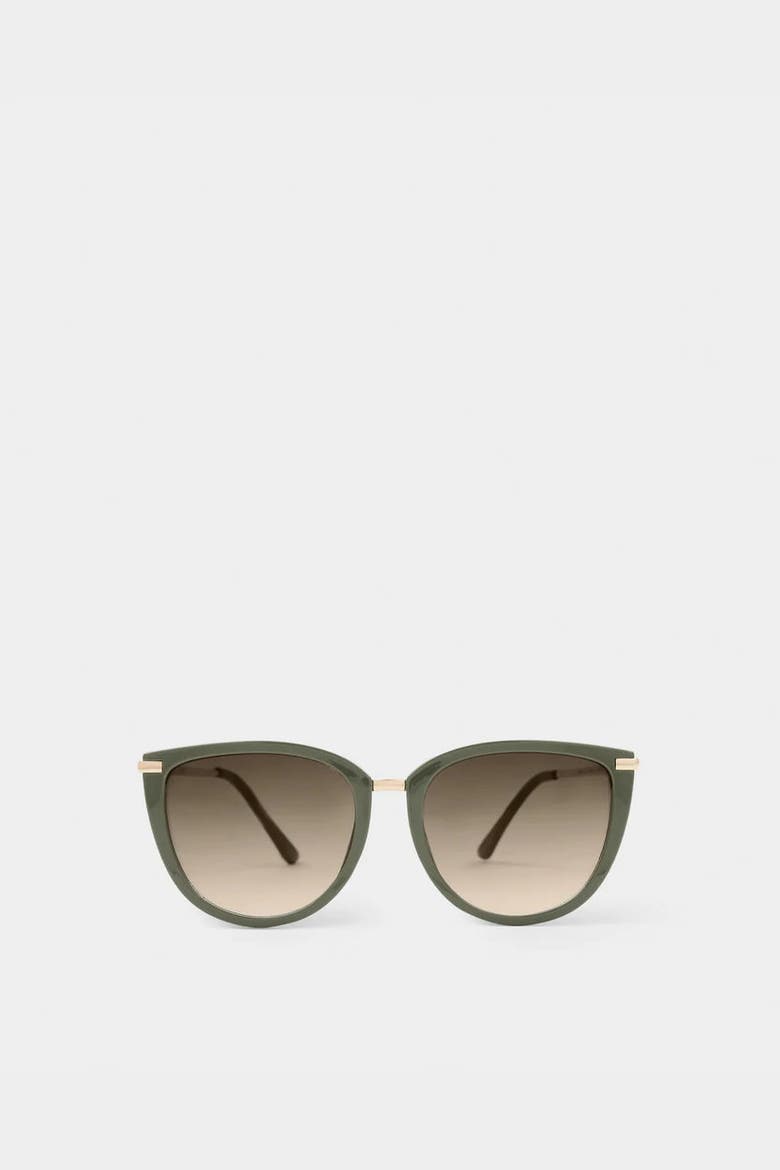Sardinia Sunglasses in Olive, Main, color, Olive