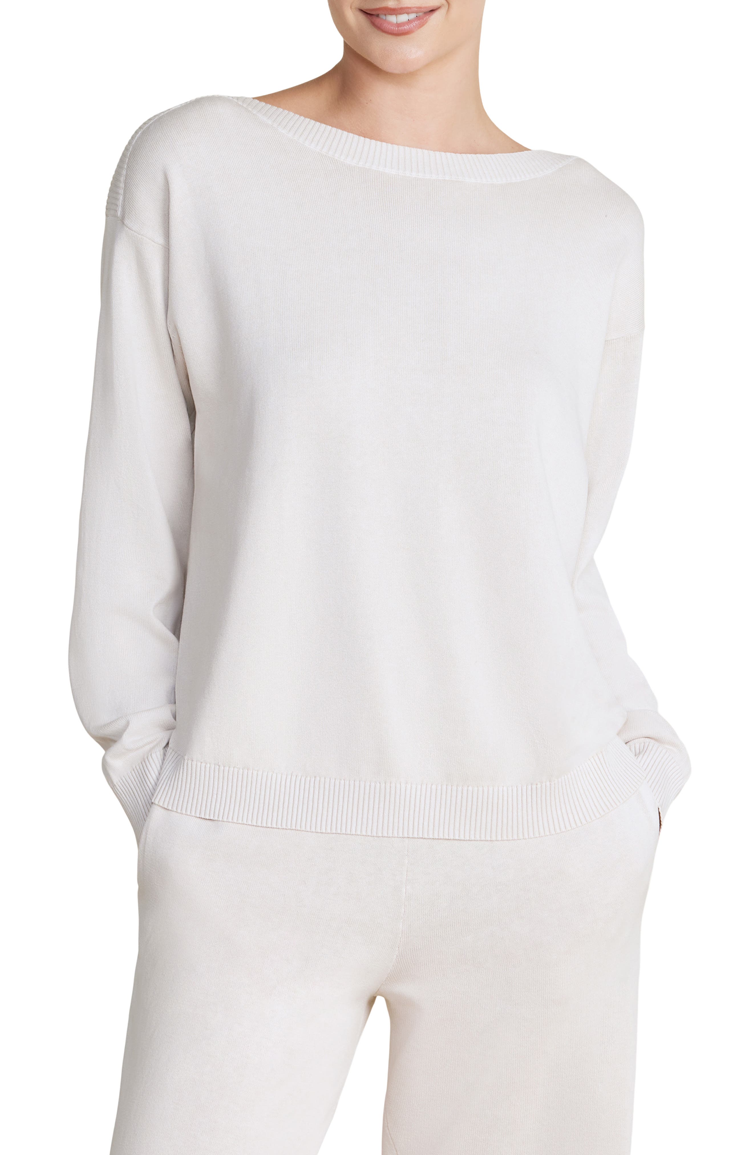 Barefoot Dreams® Sunbleached Boat Neck Top