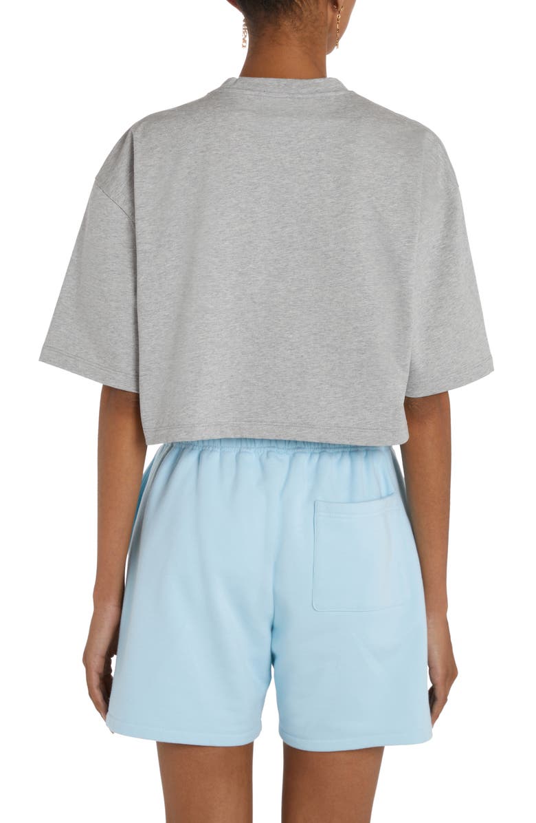 Versace Medusa Crop Cotton Graphic T-Shirt, Alternate, color,