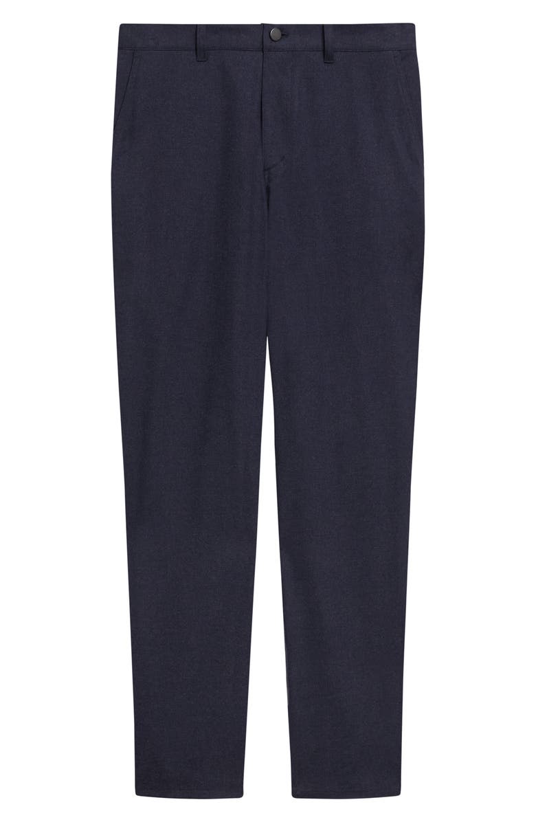 Theory Rhodes Cotton Carpenter Pants, Alternate, color, Baltic Blue Melange