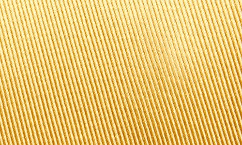 Duchamp Solid Silk Tie In Yellow