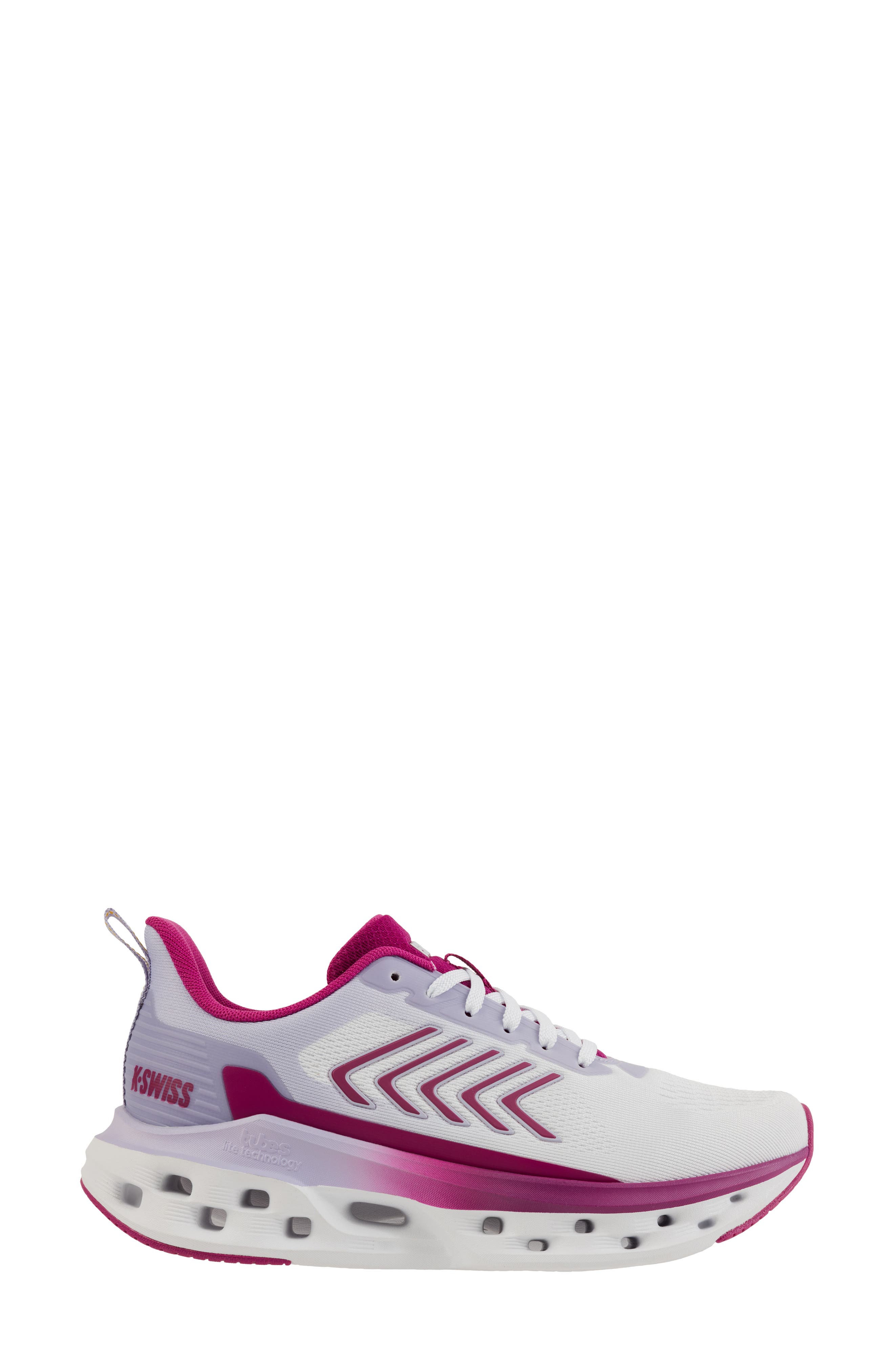Melrose Tube Lite Sneaker, Alternate, color, WHITE/ CACTUSFLWER/ LILAC