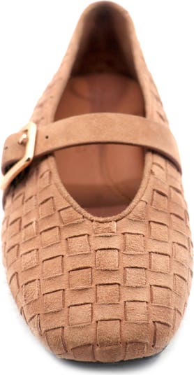 Winifred Woven Mary Jane Flat