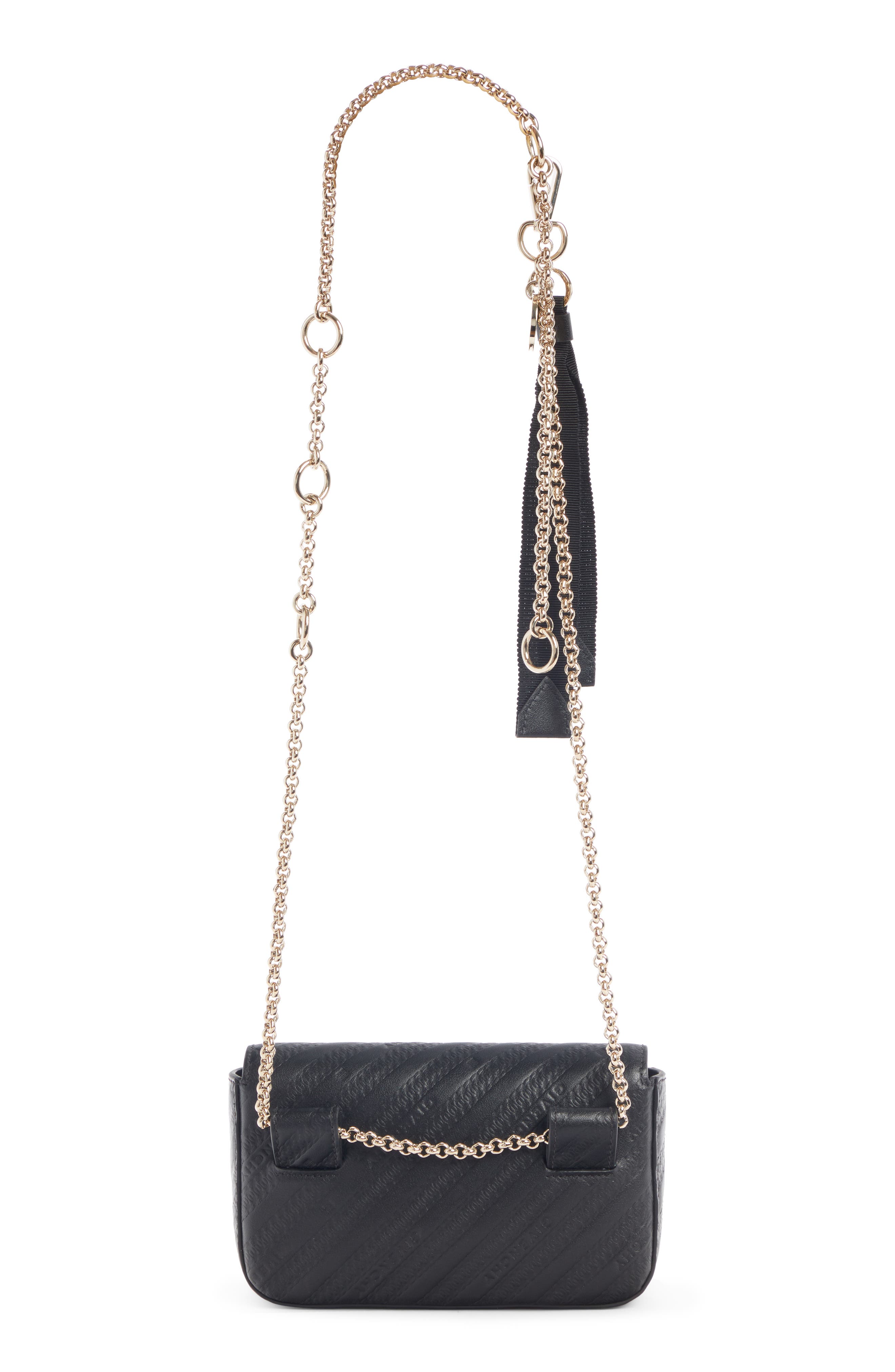 Givenchy Bond Leather Belt Bag, Alternate, color, 