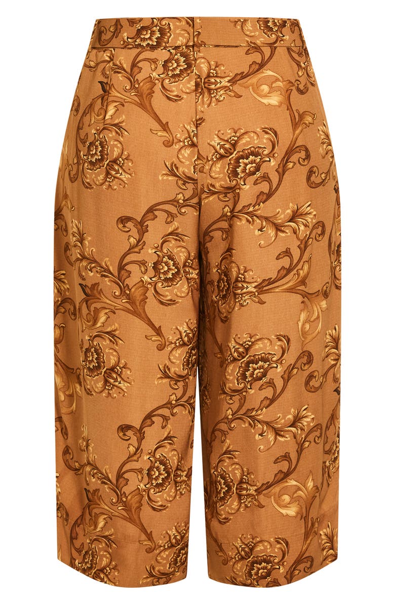 City Chic Evangeline Wide Leg Crop Pants, Alternate, color, 