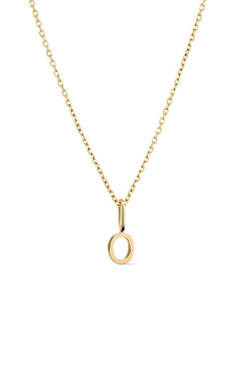 Letter Necklace - Gold Letter Necklace