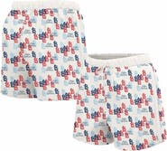LUSSO Women's Lusso White St. Louis Cardinals Marge Shorts