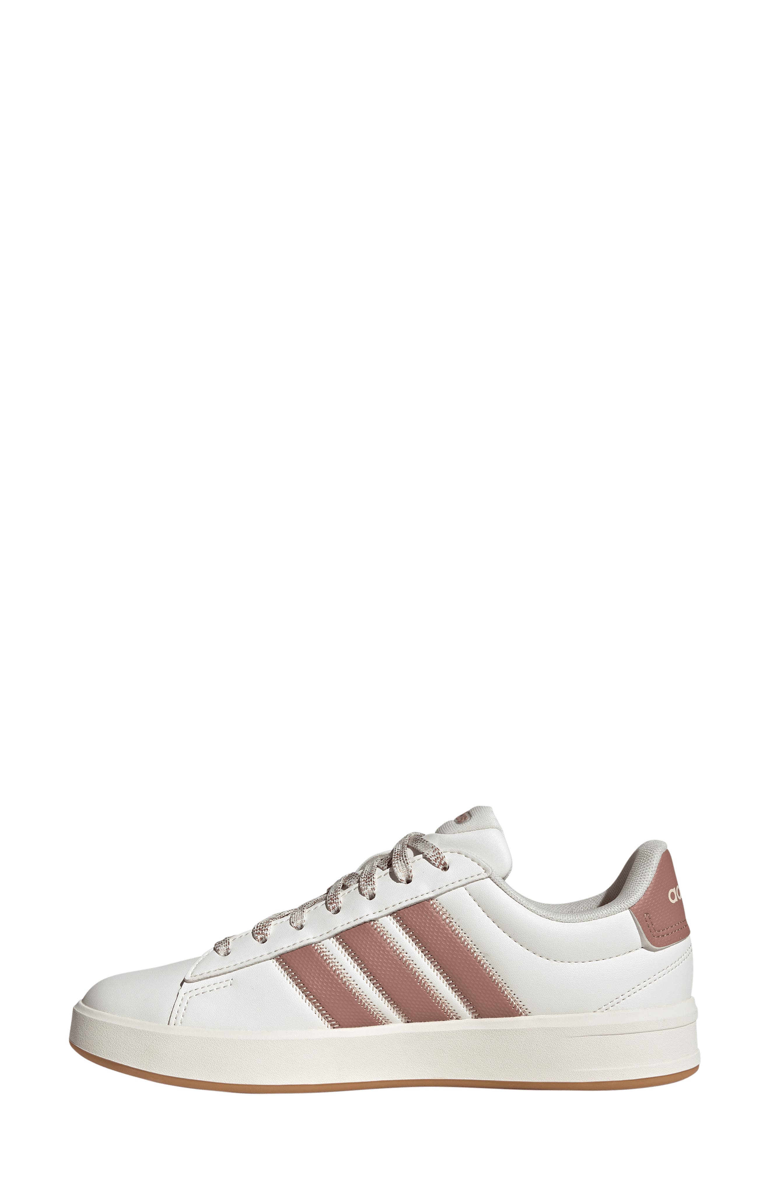 Grand Court 3.0 Sneaker, Alternate, color, WHITE/ CLAY/ CRYSTAL LINEN