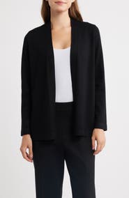 AK ANNE KLEIN Chatham Open Front Cardigan