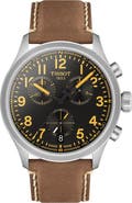 Tissot Chrono L Leather Strap Watch, 42mm