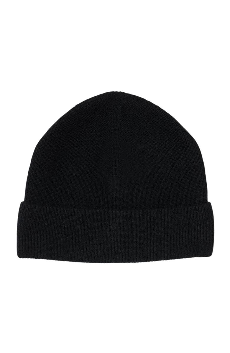 SANDRO Cashmere beanie, Main, color, Dark Black