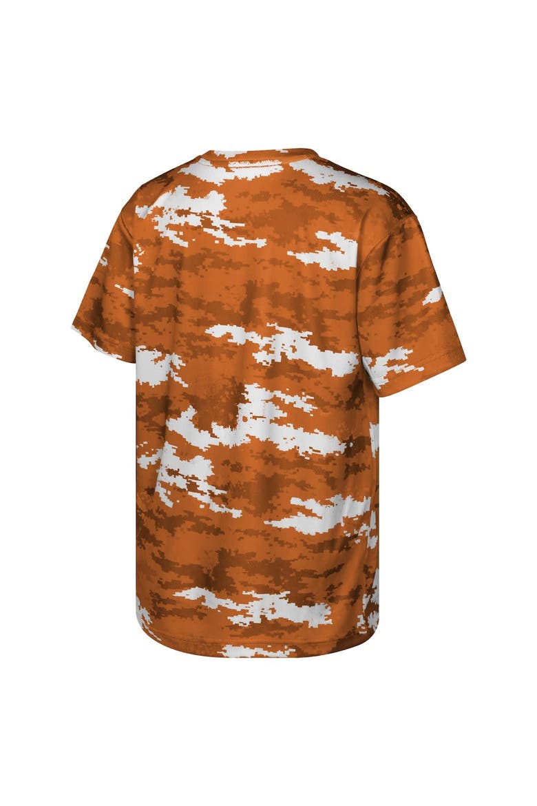 Youth Burnt Orange Texas Longhorns Scrimmage Sublimated T-Shirt, Alternate, color, Burnt Orange