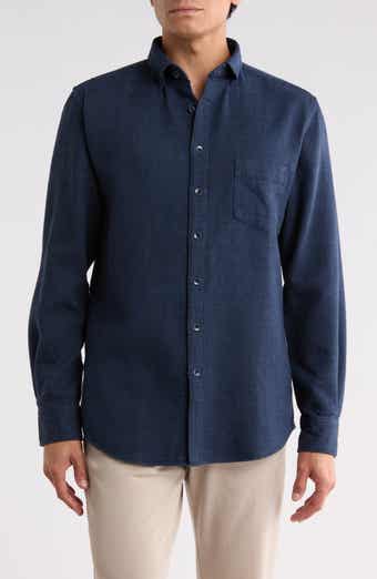 Lloyd Peak Cotton Flannel Button Down Shirt