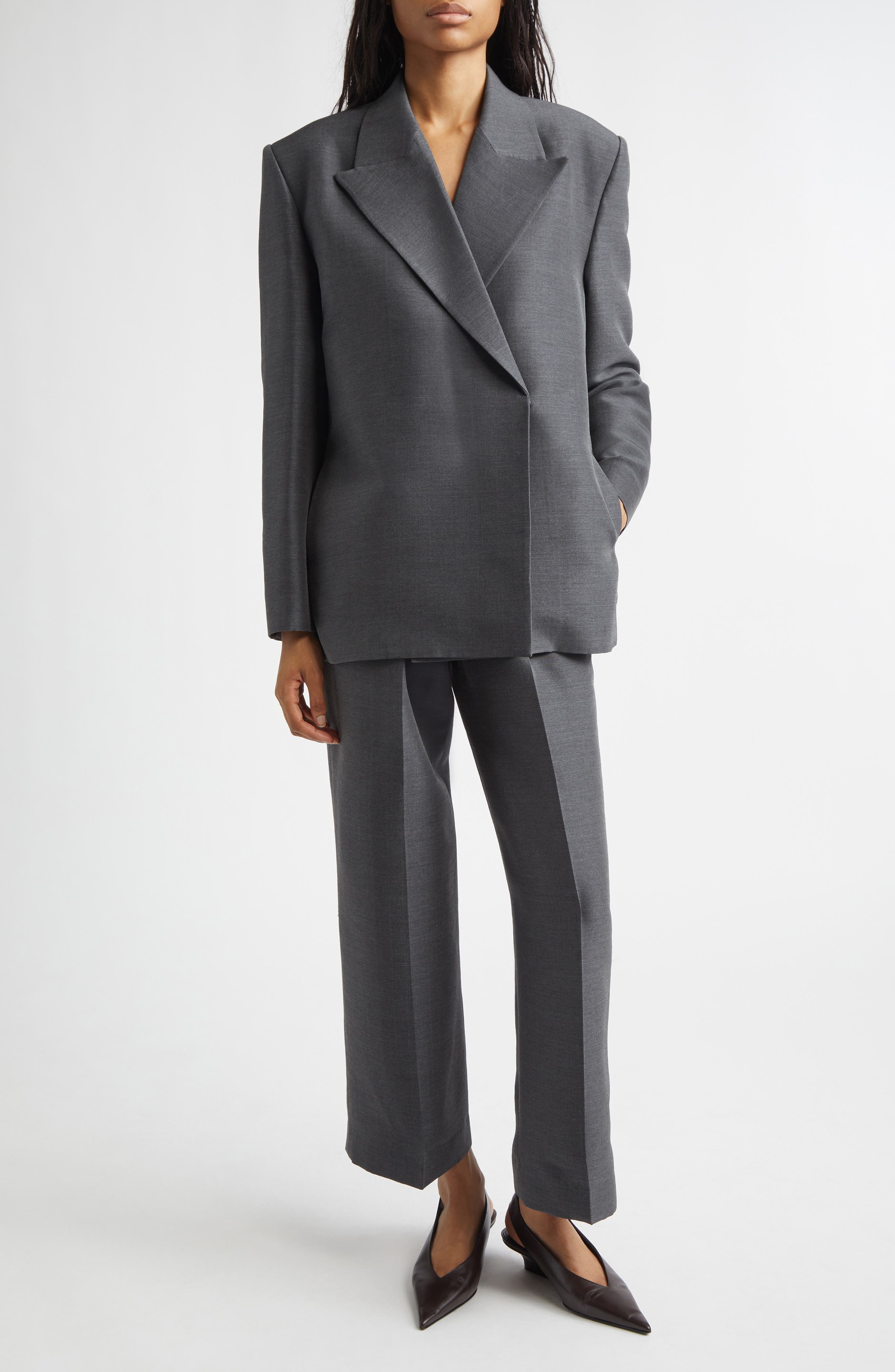 Momento Wool & Silk Blazer - image 2