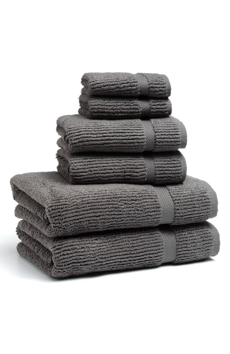 Kassatex Mateo 6-Piece Bath Towel, Hand Towel & Washcloth Set, Main, color,