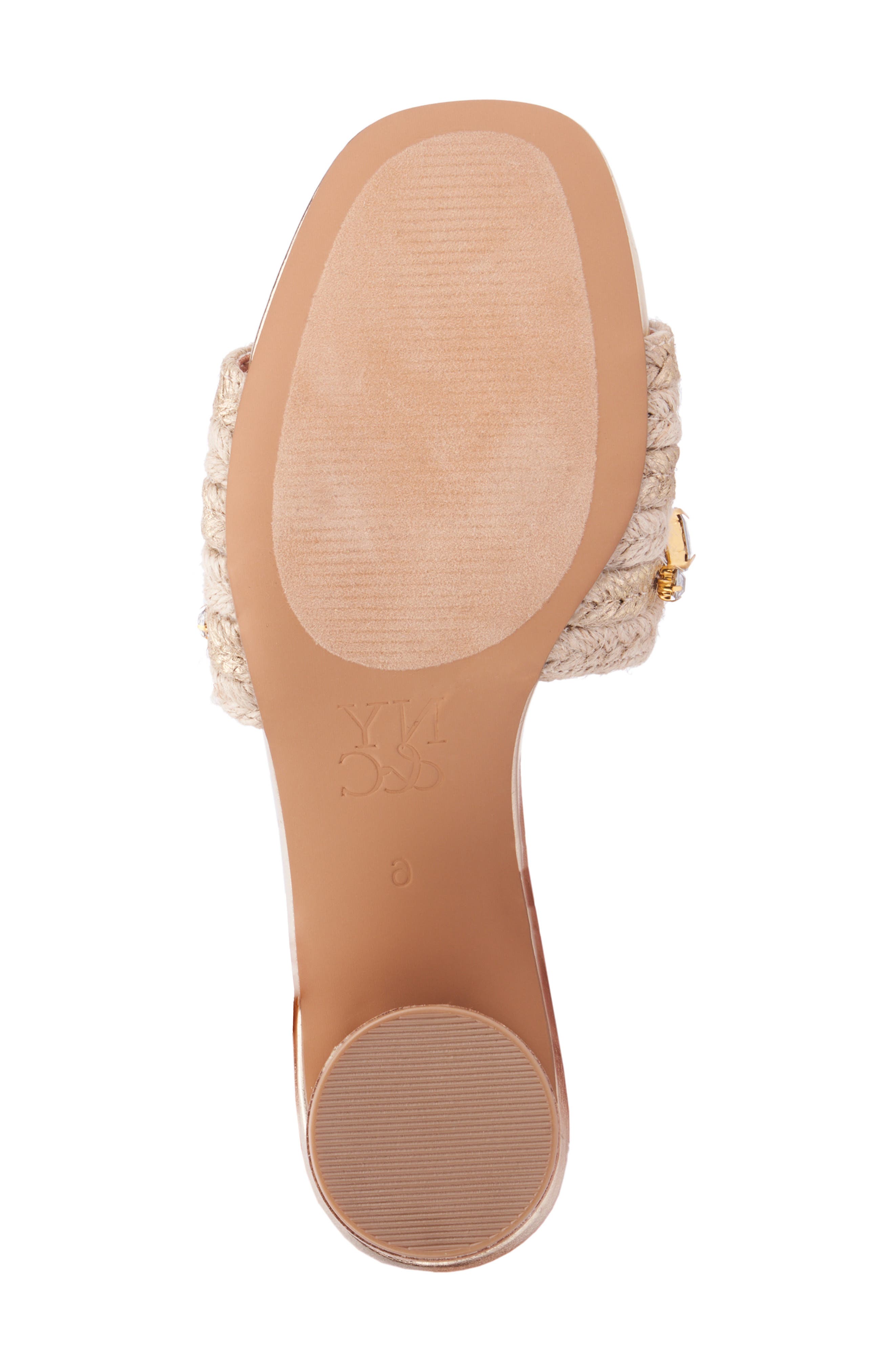 NEW YORK AND COMPANY Raquelle Heeled Sandal, Alternate, color, Natural