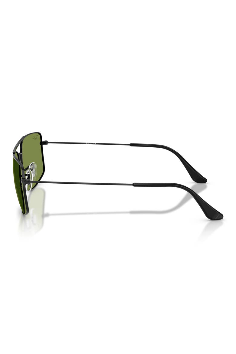 Explorer 3 59mm Square Sunglasses, Alternate, color, BLACK / GREEN