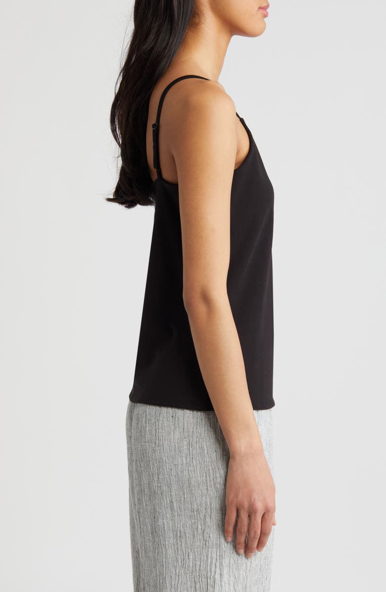 Eileen Fisher Organic Cotton Blend Shelf Bra Camisole, Alternate, color,