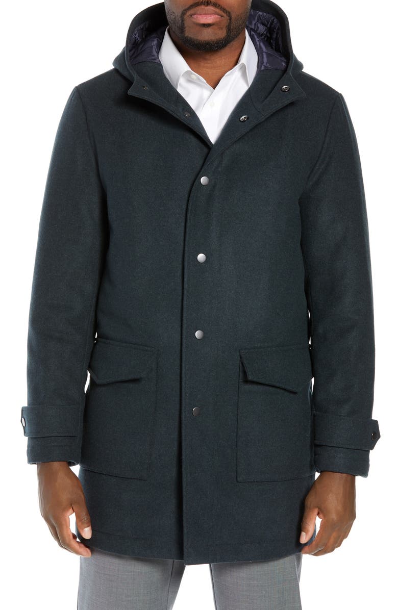 Bonobos Slim Fit Tech Wool Blend Field Jacket, Alternate, color,