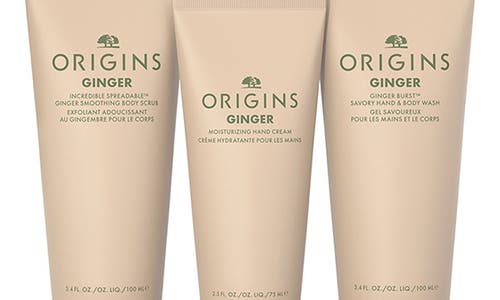 Origins Ginger Body Care 3-piece Set $54 Value In No Color