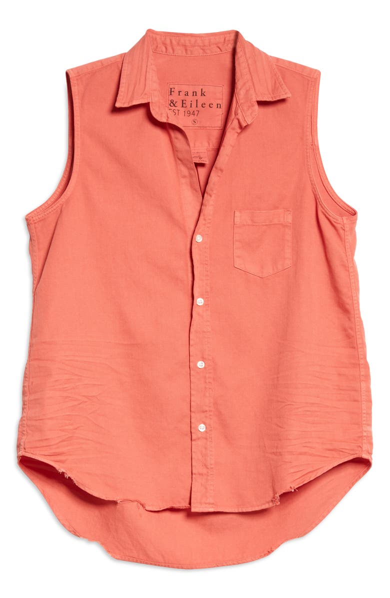 Frank & Eileen Fiona Sleeveless Button-Up Shirt, Alternate, color,
