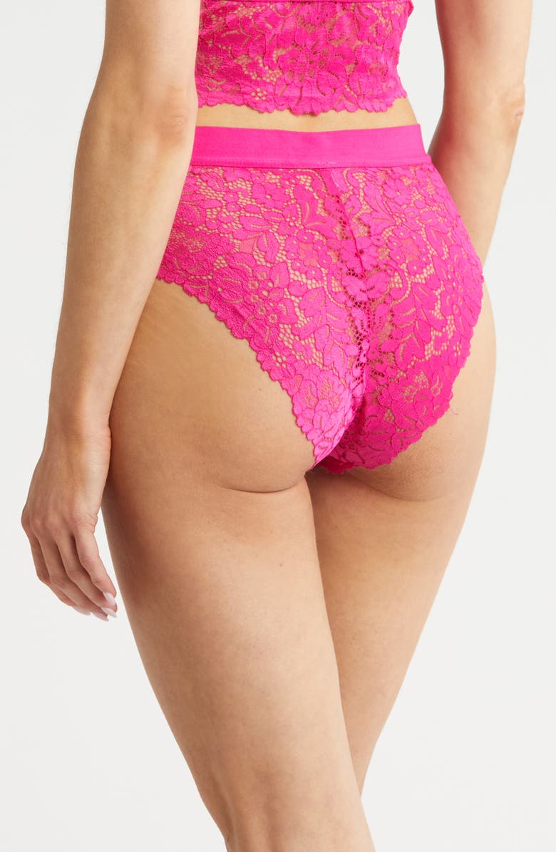 KILO BRAVA Lace High Waist Bikini, Alternate, color, 