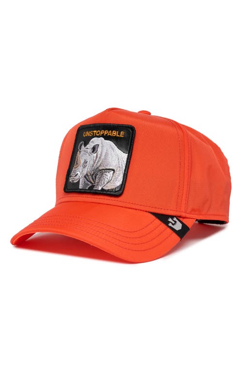 Goorin Bros. Washington Pine Train Snapback Hat in Orange 