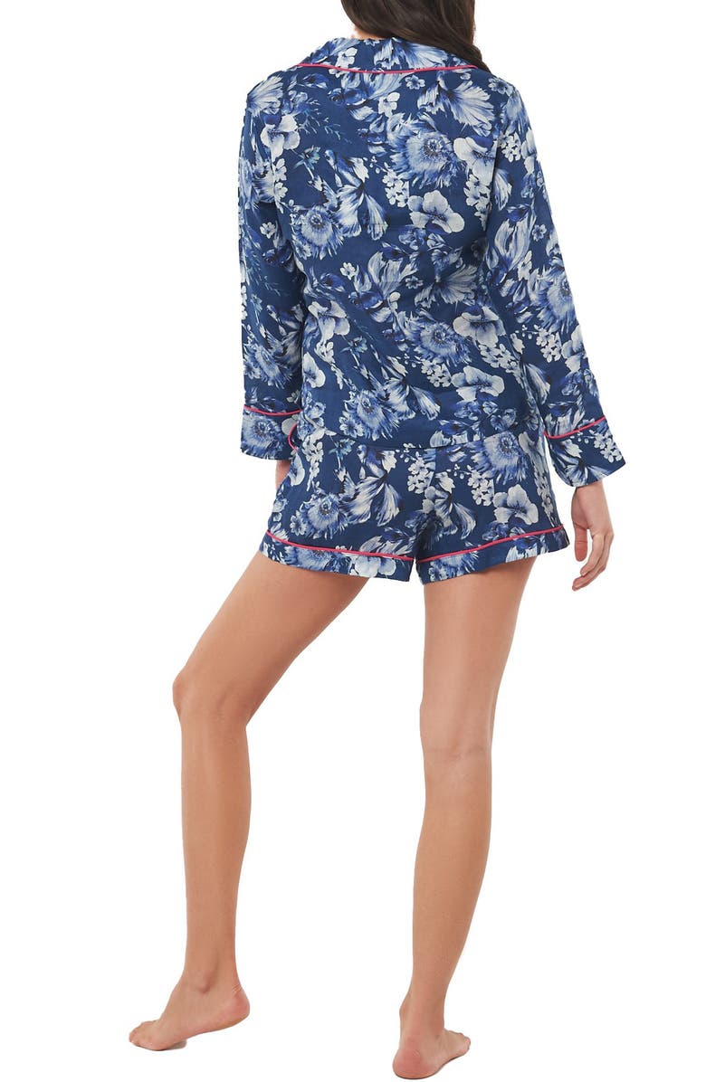 The Lazy Poet Vera Betta Fish Short Linen Pajamas, Alternate, color, 