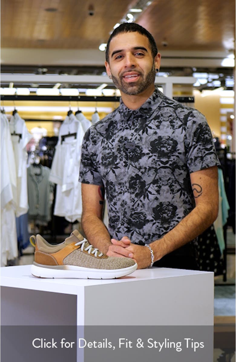 Fleet Knit Elastic Sneaker, sales video thumbnail