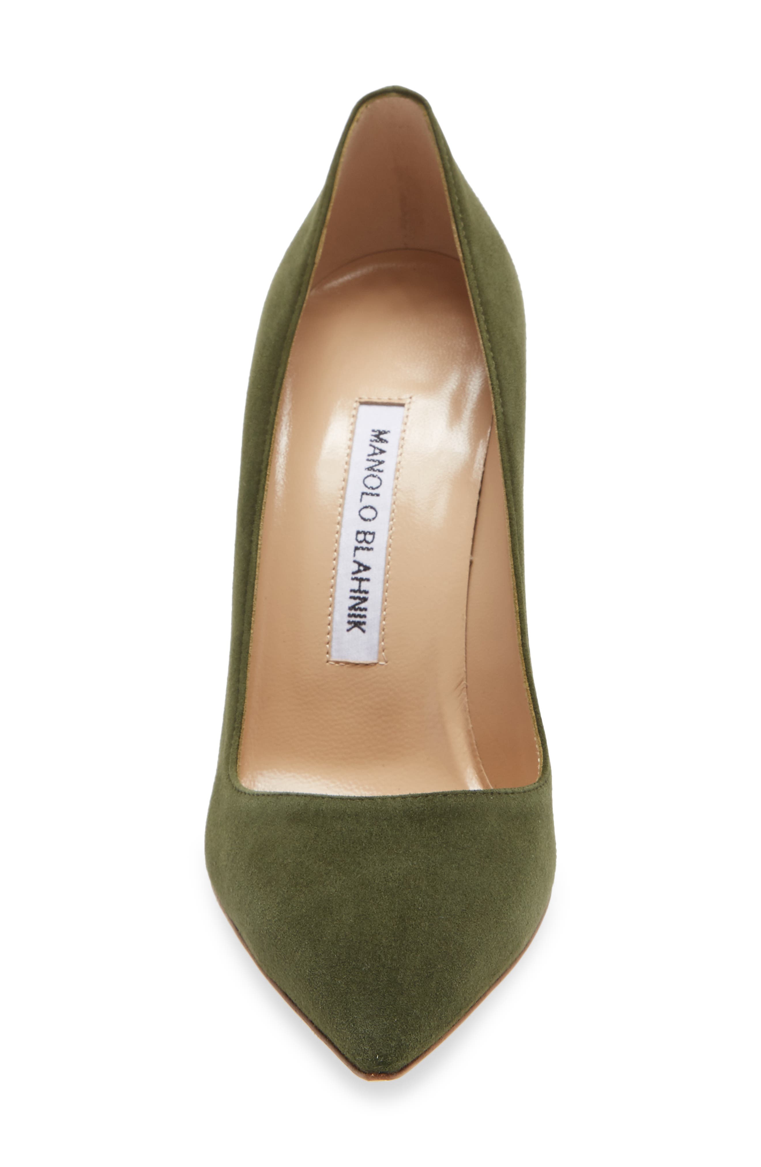 Manolo Blahnik BB Pointed Toe Pump, Alternate, color, 