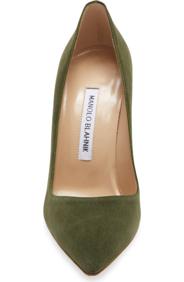 Manolo Blahnik BB Pointed Toe Pump, Alternate, color,