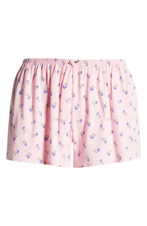 Florence By Mills Relaxed Fit Pajama Shorts In Pink Floral