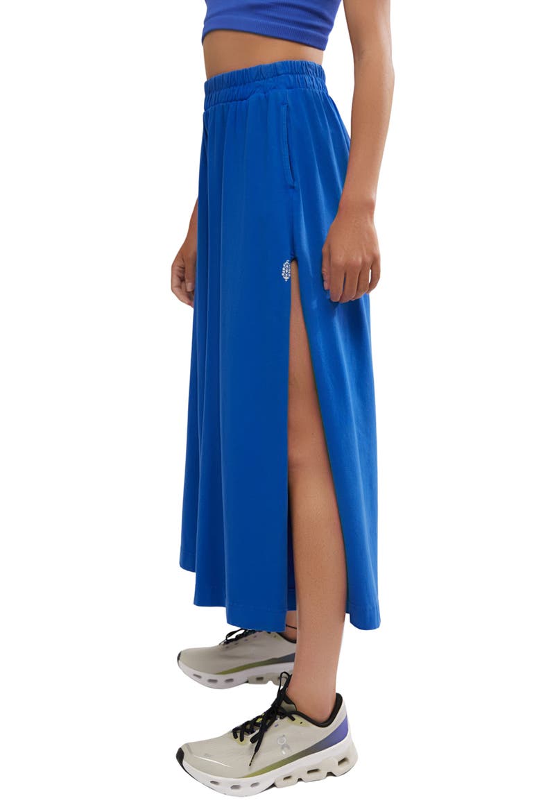 FP Movement Hot Shot Slit Wide Leg Pants, Alternate, color, ULTRA INDIGO
