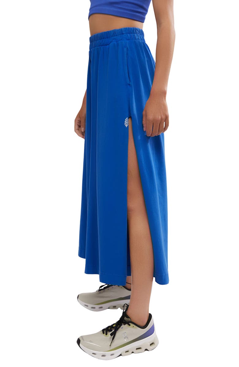 Free People FP Movement Hot Shot Slit Wide Leg Pants, Alternate, color, 