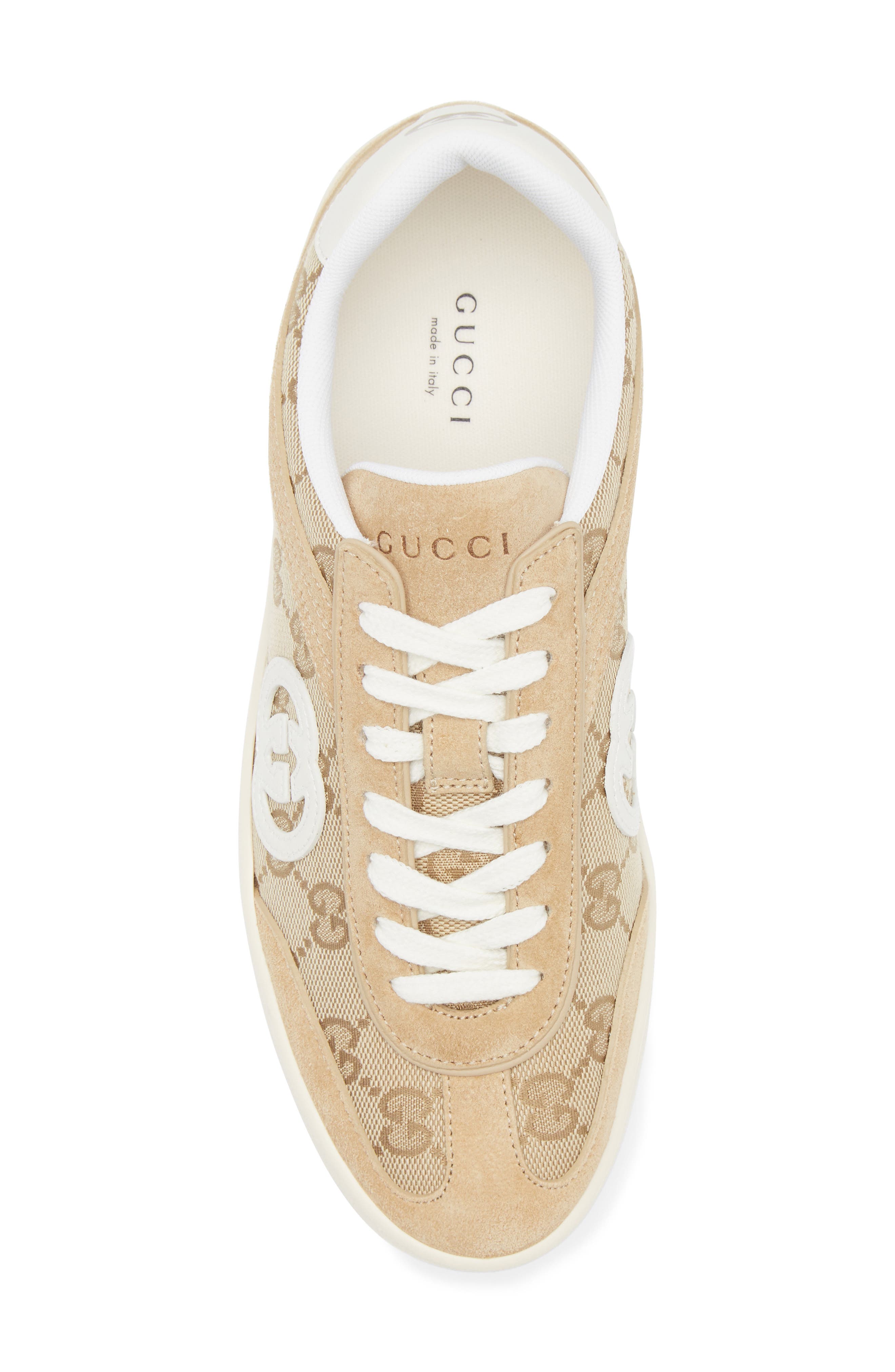 Gucci G75 Sneaker, Alternate, color, 9574 Sand