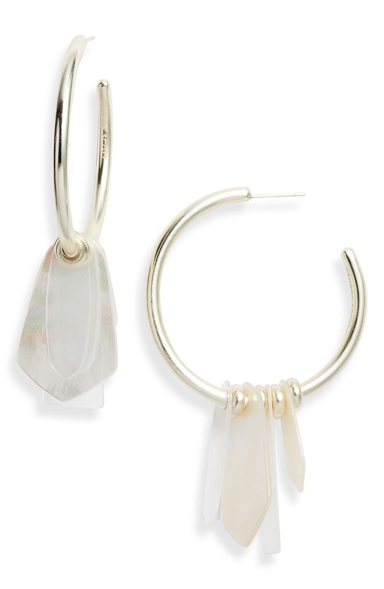 Kendra Scott Gaby Hoop Earrings, Main, color, 