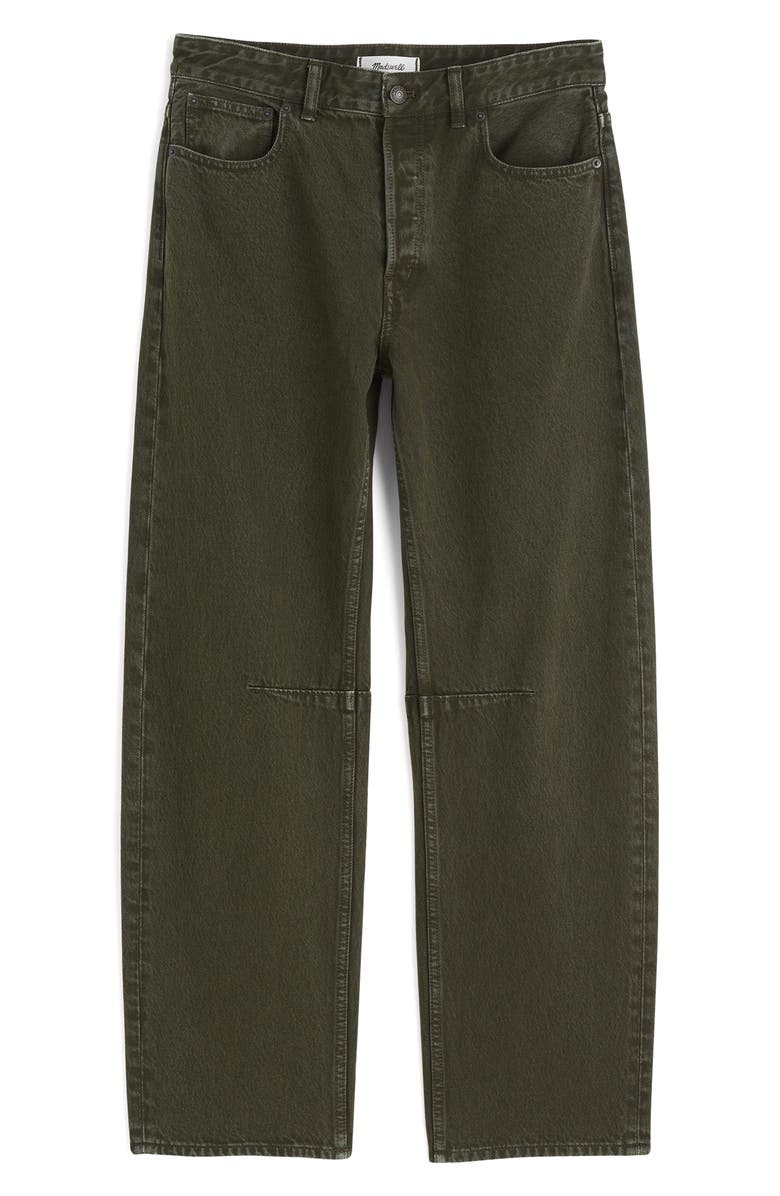 Madewell Darted Barrel Leg Jeans, Main, color,