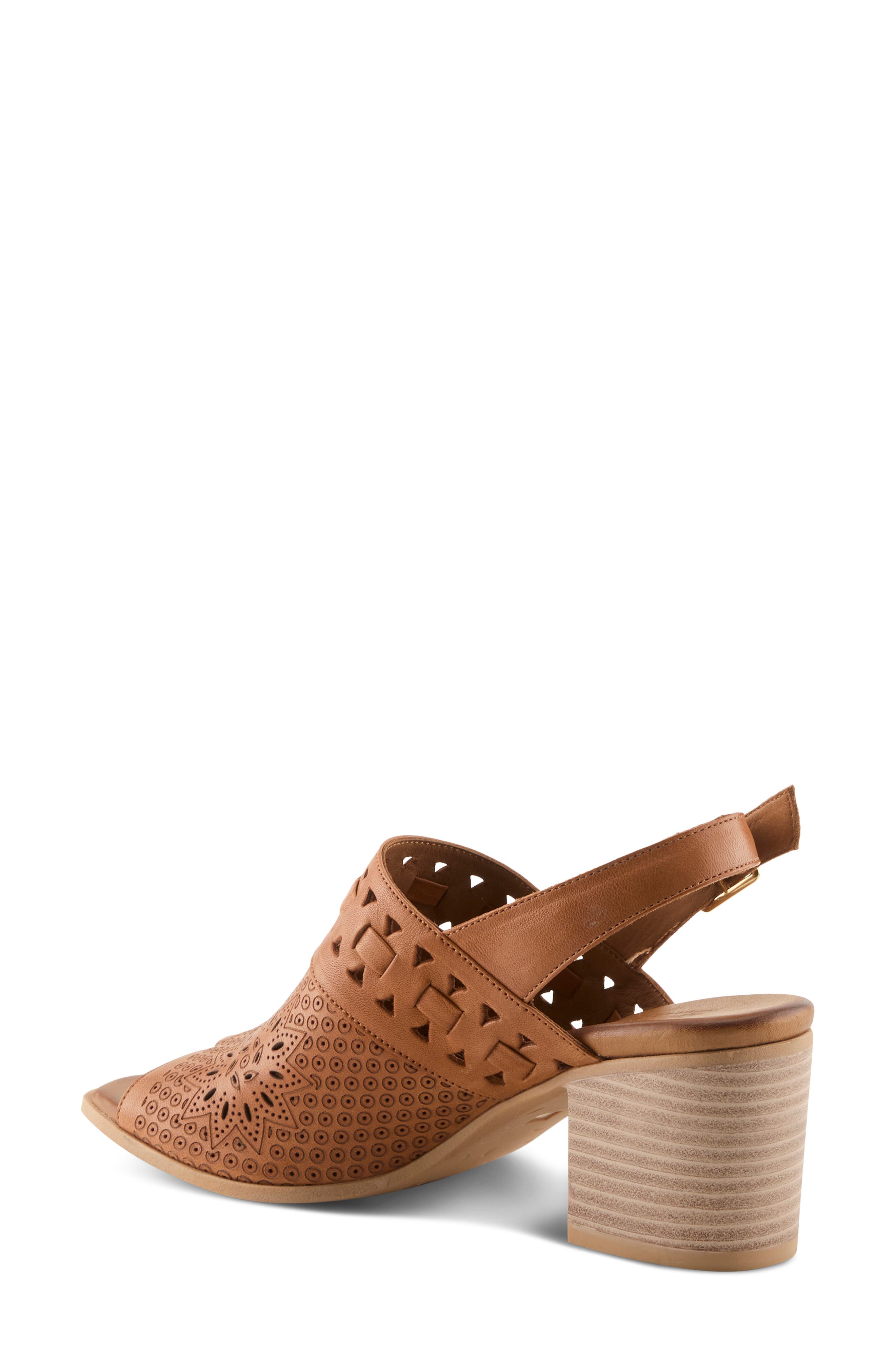 Sunela Slingback Sandal, Alternate, color, CAMEL