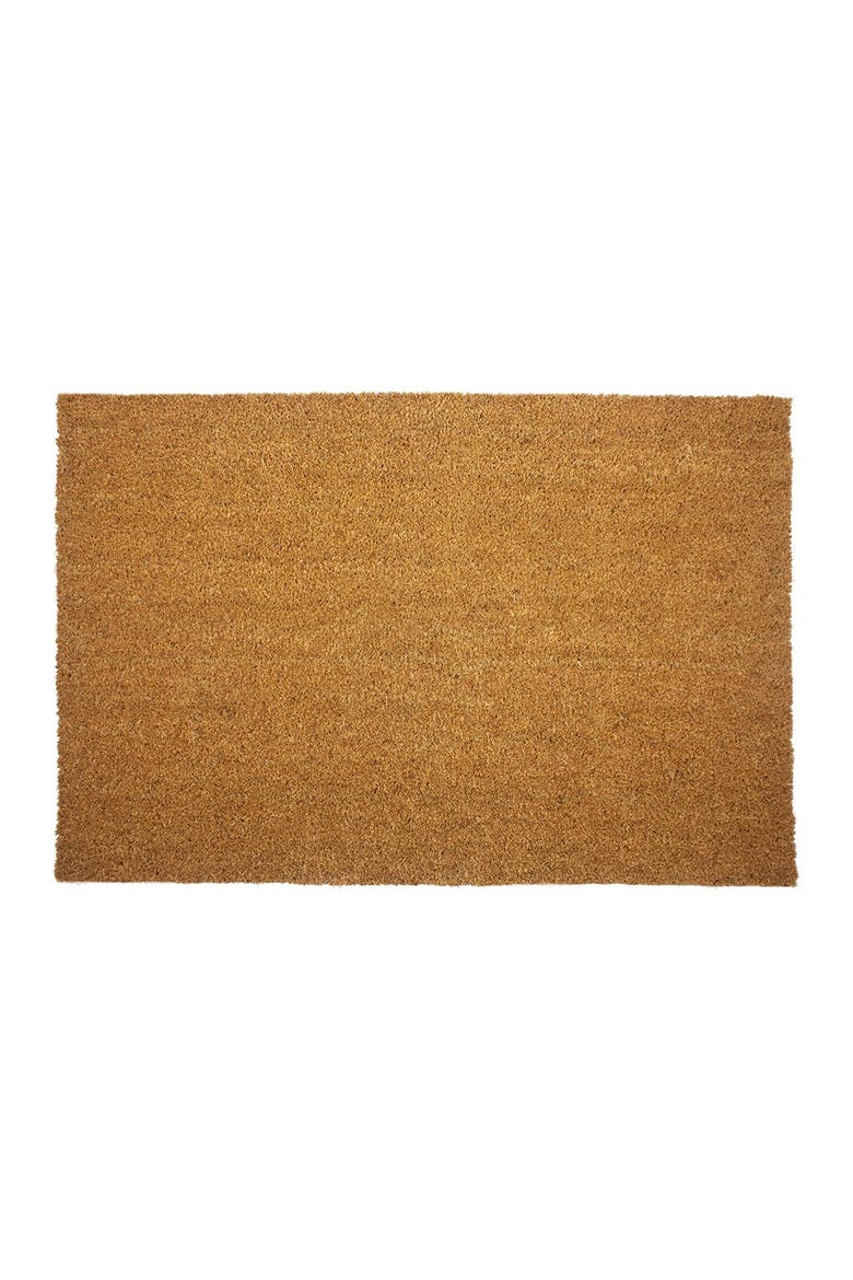 Natural Coir 24x36 Doormat with Backing, Main, color, NATURAL COIR