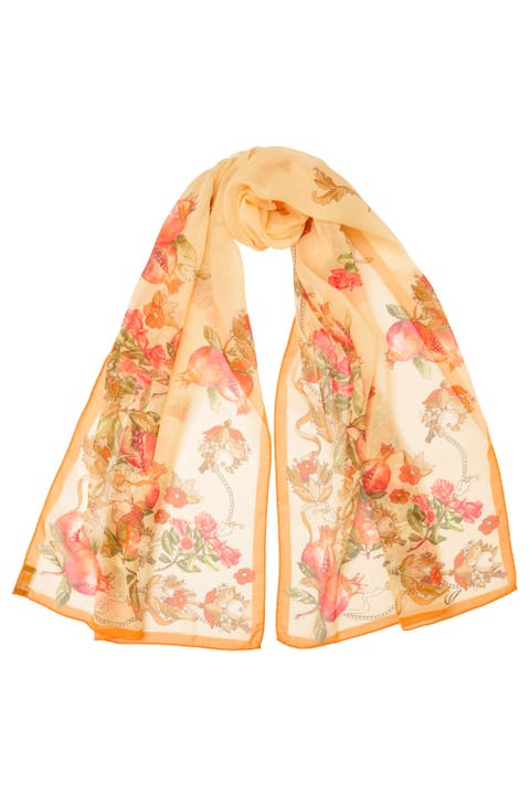 Viviana - Long Silk Scarf for Women